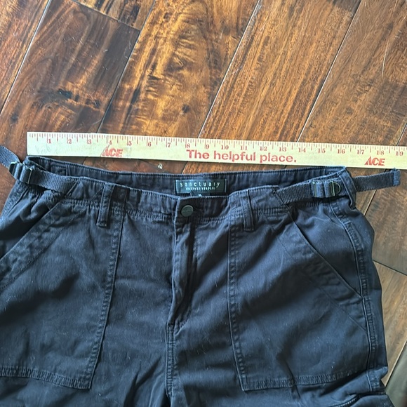 Sanctuary | Black Wide leg Cargo Pants - Picture 6 of 13